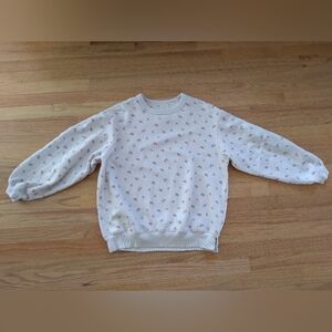 Aerie Tres Chic Floral Crewneck Sweatshirt